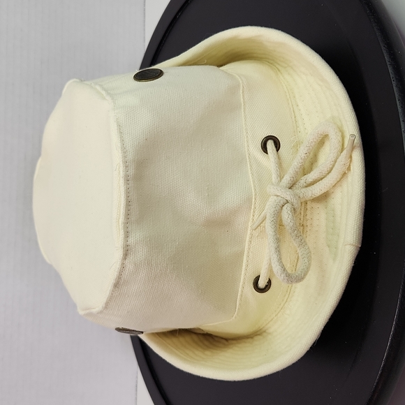 Misty Mountain Bosun White Canvas Outdoors Unisex Hat (XL) - Picture 6 of 14